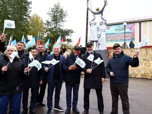 Фото: город Алдан отметил столетний юбилей