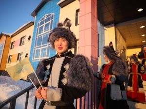 Айсен Николаев открыл новую школу в селе Кытанах Чурапчинского улуса