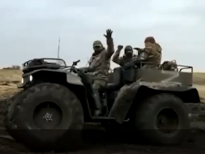 Военные из Якутии оценили подаренные квадроциклы