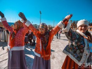 В Якутске встретили весну