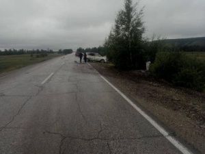 Нетрезвый водитель совершил опрокидывание в Хангаласском улусе. Его раньше уже задерживали пьяным