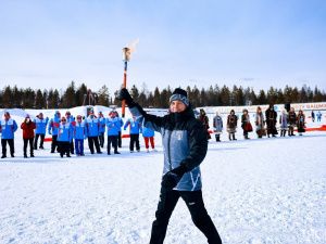 В Алдане состоялась церемония открытия спартакиады зимних видов спорта