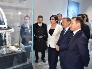 В Национальном музее Казахстана представлены сокровища Якутии