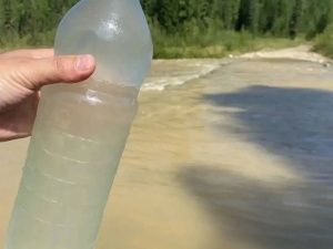 В Алданском районе Якутии выявлен факт загрязнения реки Якокит