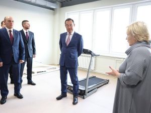 В Мирном открыли новый пристрой к школе № 1