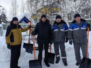 В Якутии газовики помогли в борьбе со снежной стихией