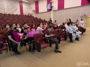 В Якутске прошла торжественная выписка детей, родившихся 1 января 2024 года