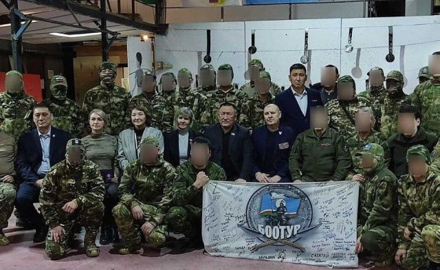 Добровольцы отряда «Боотур» отправились в зону СВО