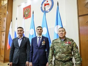 В Якутске чествовали Героя России Николая Евдокимова