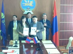 Верхоянский и Намский районы Якутии установили побратимские отношения с городом Хархорин Монголии