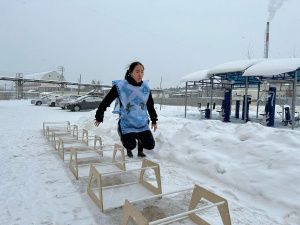 Команда Оленёкского улуса Якутии лидирует по итогам первого дня VI «Игр детей Арктики»