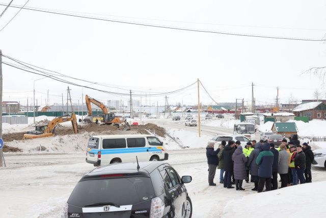 В Мархе состоялось выездное совещание по вопросу реконструкции улицы Можайского