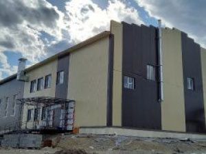 В Хангаласском улусе завершается строительство зала борьбы им. Леонида Спиридонова