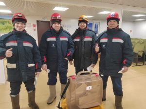 Одними из первых в стране проголосовали алмазодобытчики