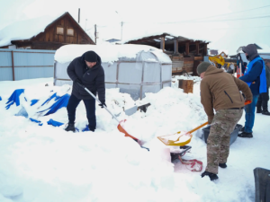 К Якутску вновь движется циклон со снегом и ветром
