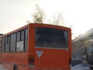 Женщина с ребенком выпали из маршрутного автобуса в Якутске