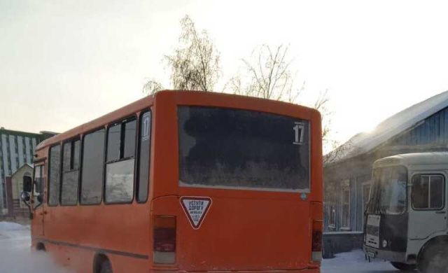 Женщина с ребенком выпали из маршрутного автобуса в Якутске