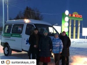 Передвижные медицинские кабинеты колесят по дальним селам