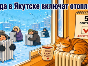 Когда в Якутске включат отопление