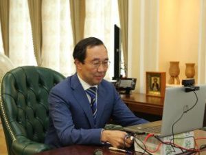 Айсен Николаев принял участие в региональной конференции партии «Единая Россия»