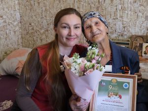 Продолжается акция «В гости к ветерану»