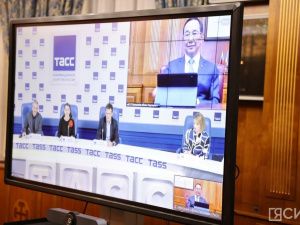 Глава Якутии принял участие в пресс-конференции, посвященной премии Russian Creative Awards — 2023