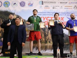 Мегино-Кангаласский улус вновь стал победителем чемпионата Якутии по мас-рестлингу