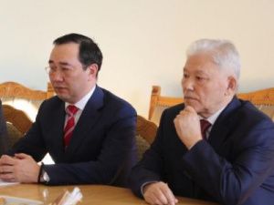 Глава Якутии встретился с президентом Российской академии наук