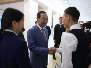 Торжественное собрание общественности состоялось на родине Михаила Николаева