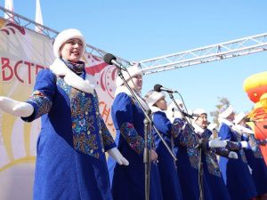 В Парке культуры и отдыха прошел общегородской праздник «Якутск, встречай весну!»