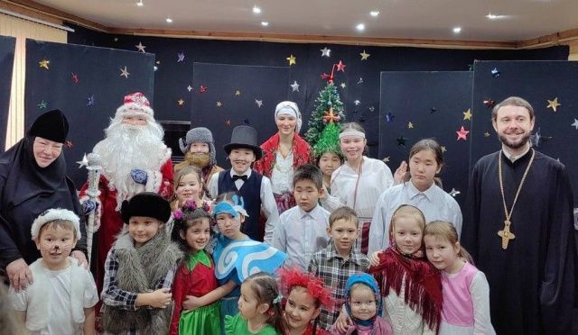 Старая добрая сказка в стенах Спасского монастыря в Якутске