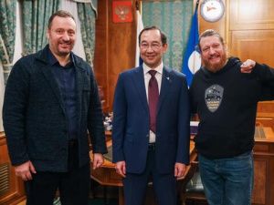 Глава Якутии встретился с известными военными корреспондентами
