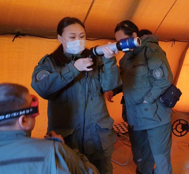 Следователи-криминалисты отработали навыки в полевых условиях