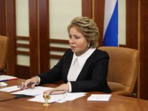 Матвиенко провела совещание с членами Совета при Президенте РФ по реализации государственной политики в сфере защиты семьи и детей