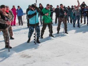 Среди учреждений УФСИН проведены соревнования по зимней рыбалке