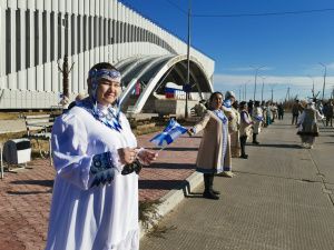 Древний кафтан, предположительно принадлежавший удаганке, представили на выставке в Якутске