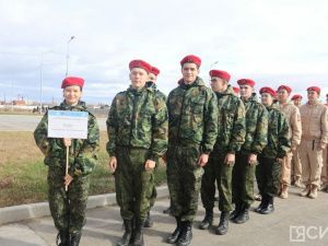 В Якутске стартовал IX слет юнармейцев