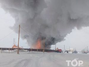 В Борогонцах в пожаре пострадали двое человек