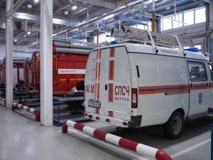 Евгений Григорьев провел отчет за 5 лет сотрудникам МЧС России по Республике Саха (Якутия)