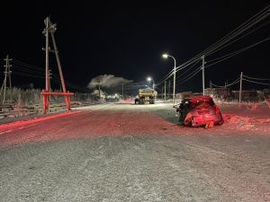 В Мирнинском районе Якутии в результате ДТП в реанимацию попали три человека