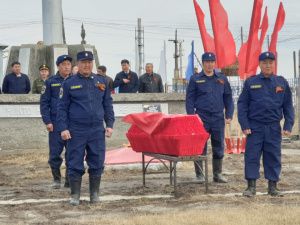 В Наяхинском наслеге Якутии перезахоронили останки солдата Ивана Сивцева