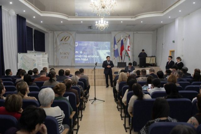 Евгений Григорьев провел отчет по итогам 2023 года в Сайсарском округе