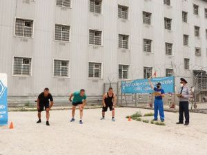 В исправительных учреждениях осужденные принимают участие в сдаче нормативов ГТО