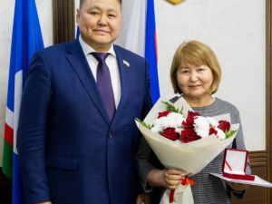 Спикер Гордумы Якутска Альберт Семенов встретился с журналистами