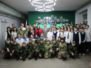 Герой России Игорь Юргин открыл коворкинг-центр «Родина» в школе № 30 Якутска