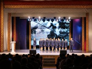 В Доме дружбы народов имени А.Е. Кулаковского состоялся праздничный концерт, приуроченный к 80-летию Победы в Великой Отечественной войне