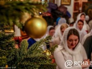 Расписание богослужений Сочельника и Рождества Христова в храмах Якутска