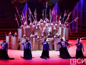 С оглушительным успехом состоялась премьера оперы-олонхо «Ньургун Боотур» в Астане