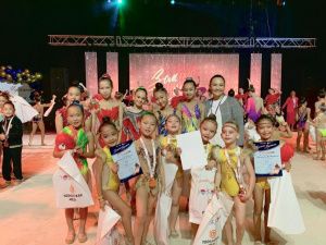 Гимнастки Хангаласского района стали призерами на всероссийских соревнованиях «Золото Удокана»