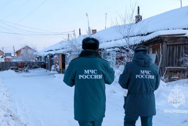 В якутском поселке Батагай восстанавливают работу котельной